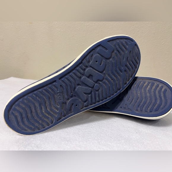 Native Shoes Jefferson Navy Kids Size 13 - Picture 6 of 7